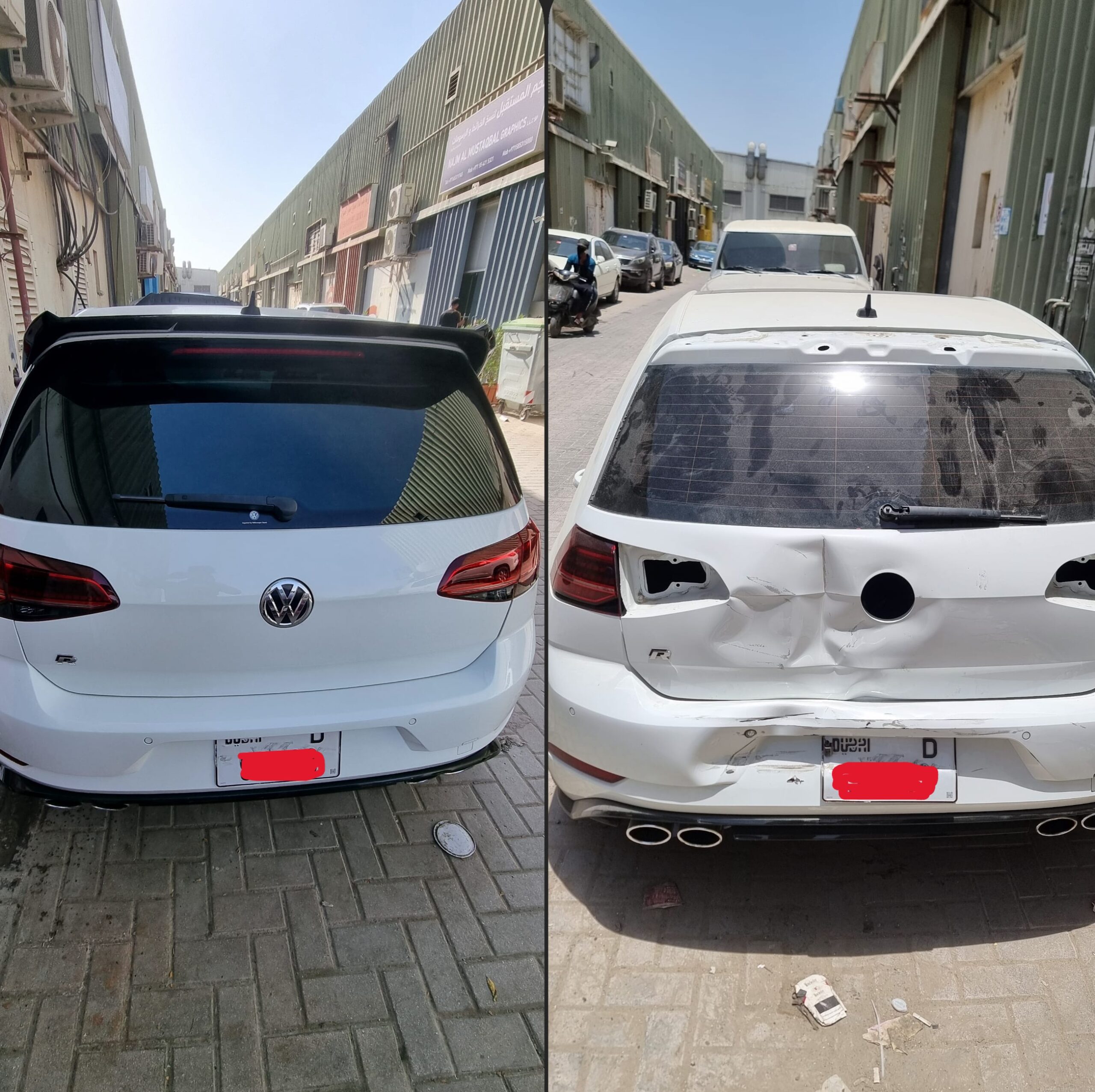 Back Accident Repair